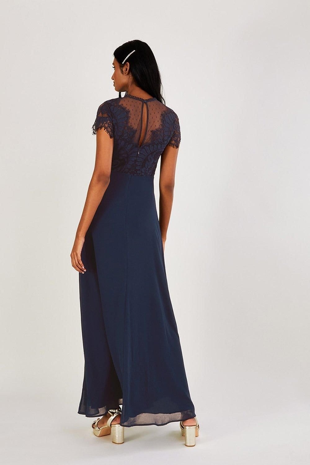 Monsoon Monsoon Women's 'Diana' Lace Maxi Dress in Blue - 4