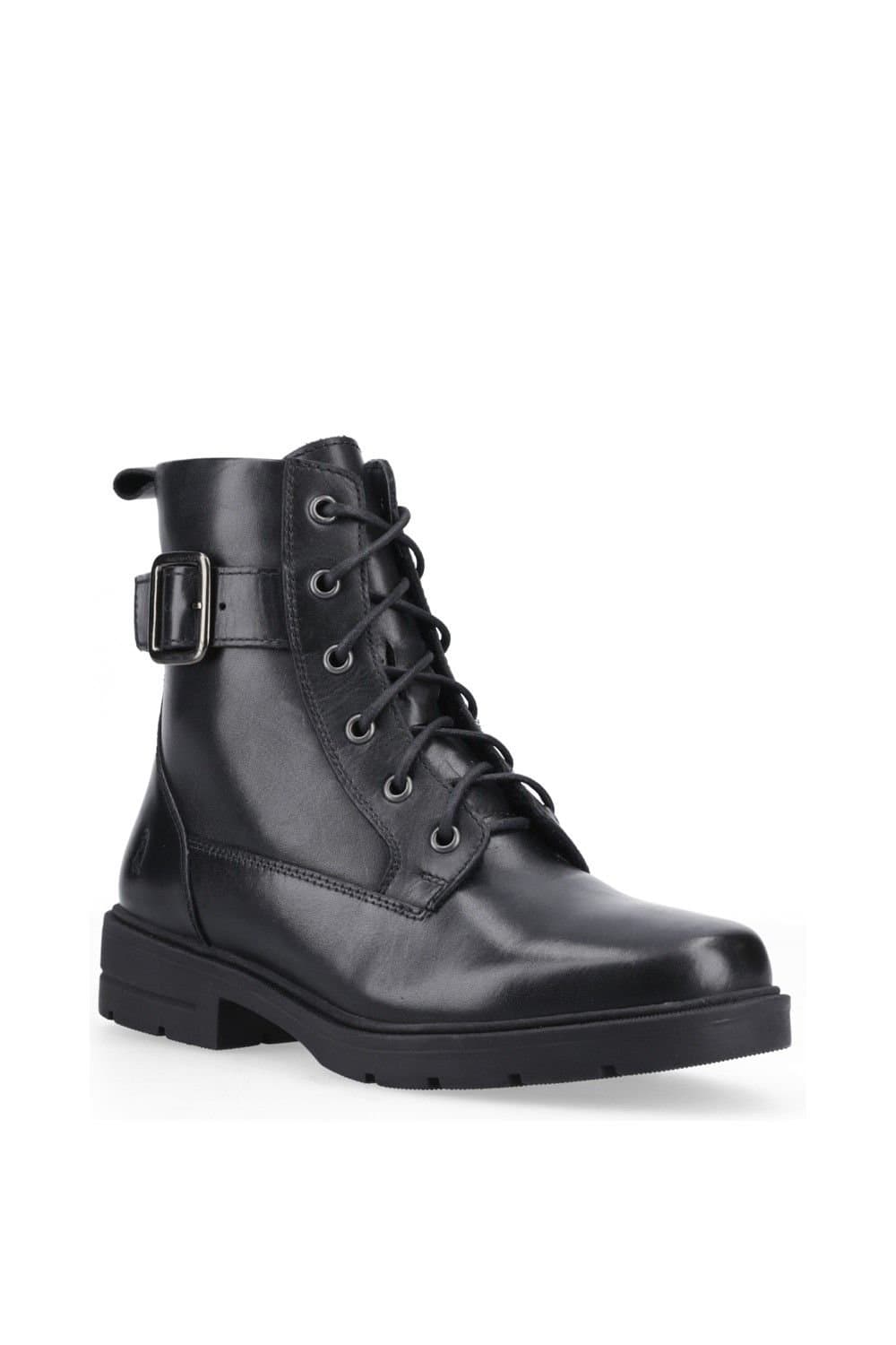 Hush Puppies Hush Puppies Women's Teagan Biker Boot in Black
