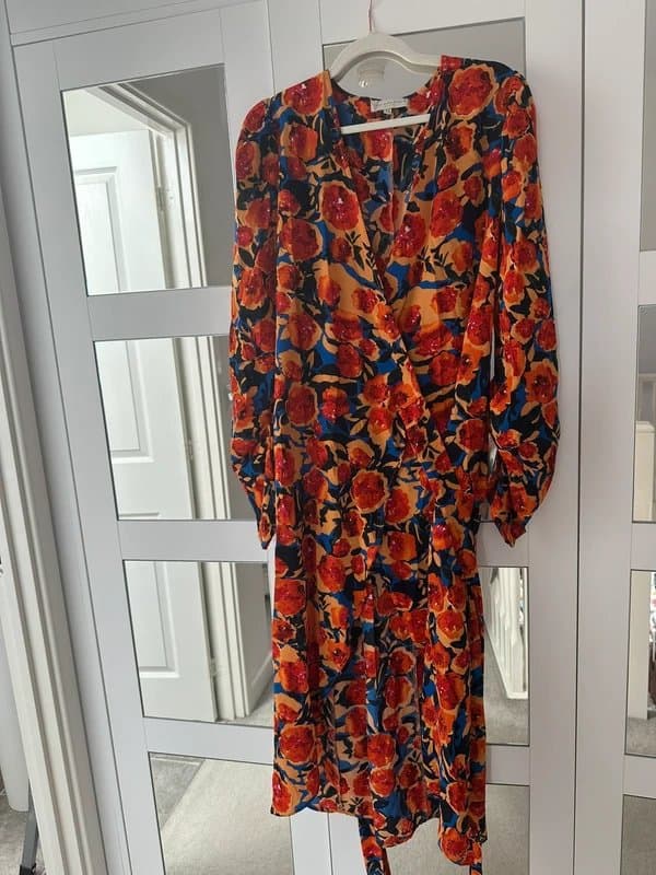 Never Fully Dressed Never Fully Dressed Wrap Dress