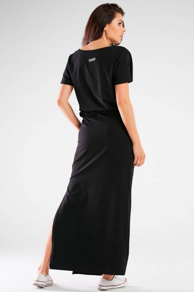 Love Lace Love Lace Women's Infinite Summer Short Sleeve Breathable Dress in Black - 3