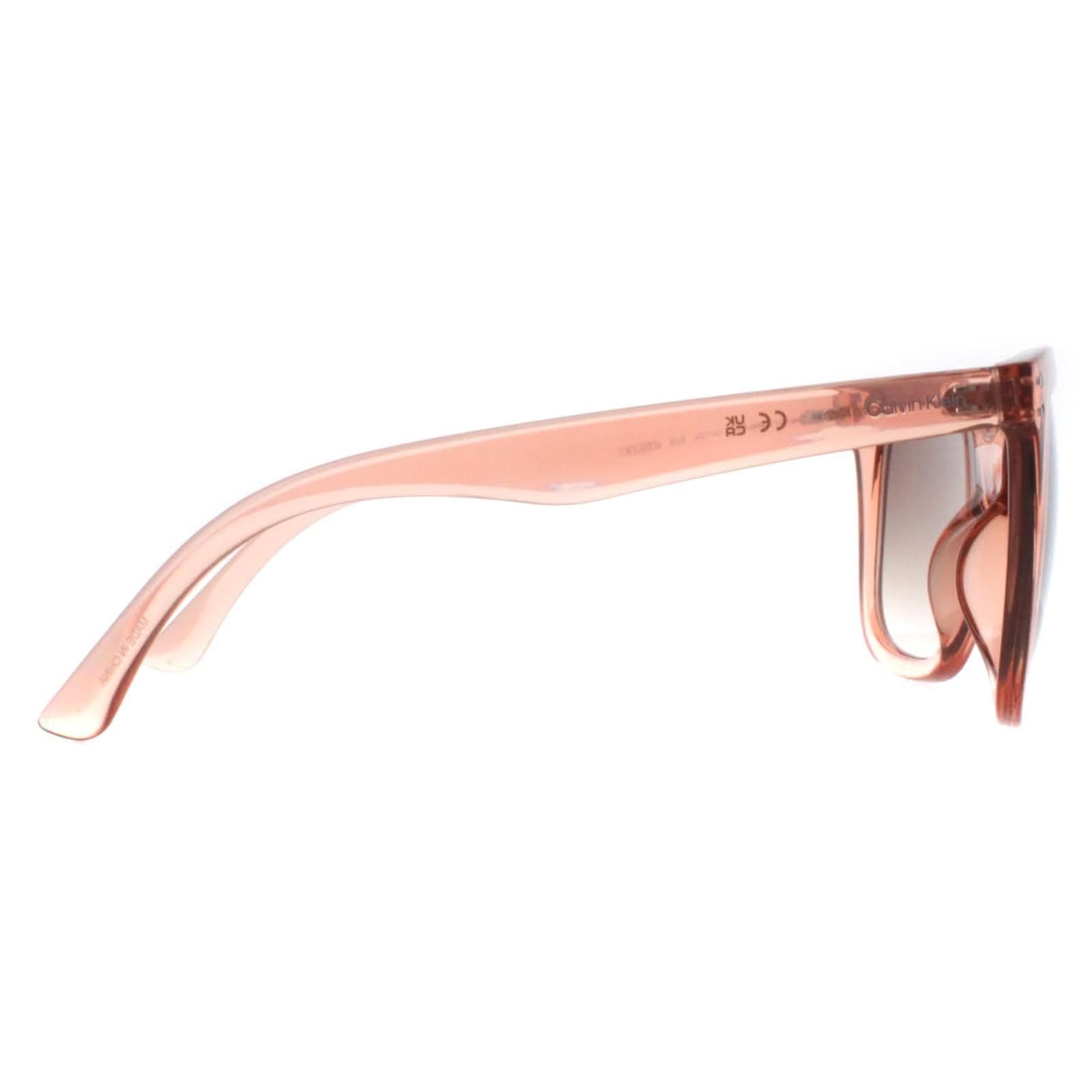 Calvin Klein CALVIN KLEIN Women's Square Dusty Pink Brown Gradient CK22550S - 4