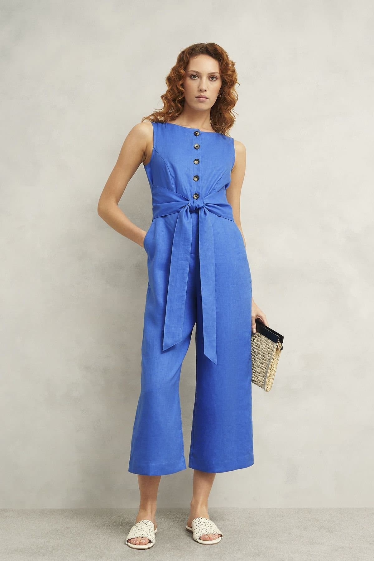 Hobbs London Hobbs London Women's Melissa Jumpsuit in Cobalt