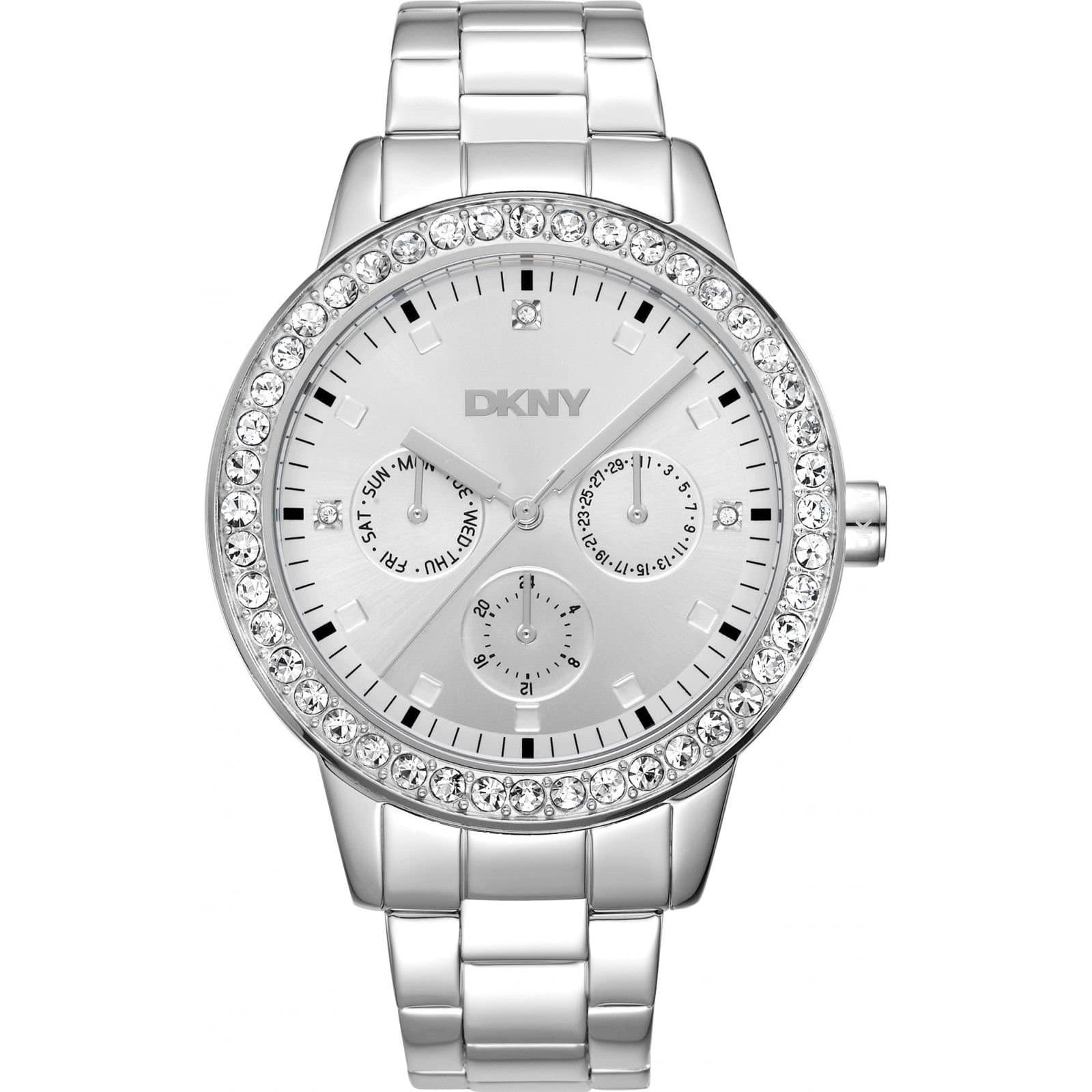 DKNY DKNY Women's DK1L055M0035 Parsons 40mm Quartz Watch in Silver