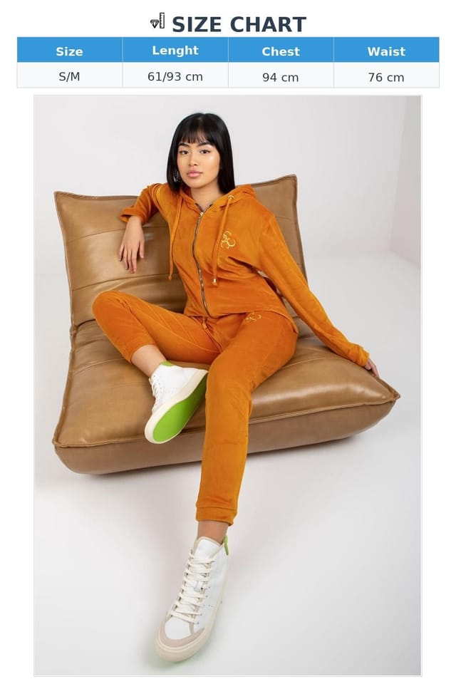 Love Lace Love Lace Women's Velour Zip Sweatshirt & Jogger Set in Yellow - 3