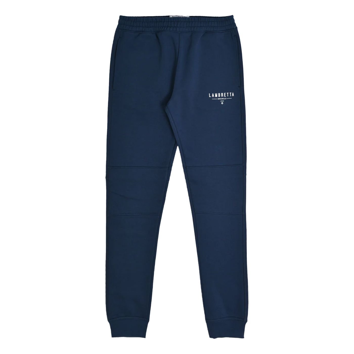 Lambretta Lambretta Men's AW24 Logo Jogging Bottoms in Navy - 1