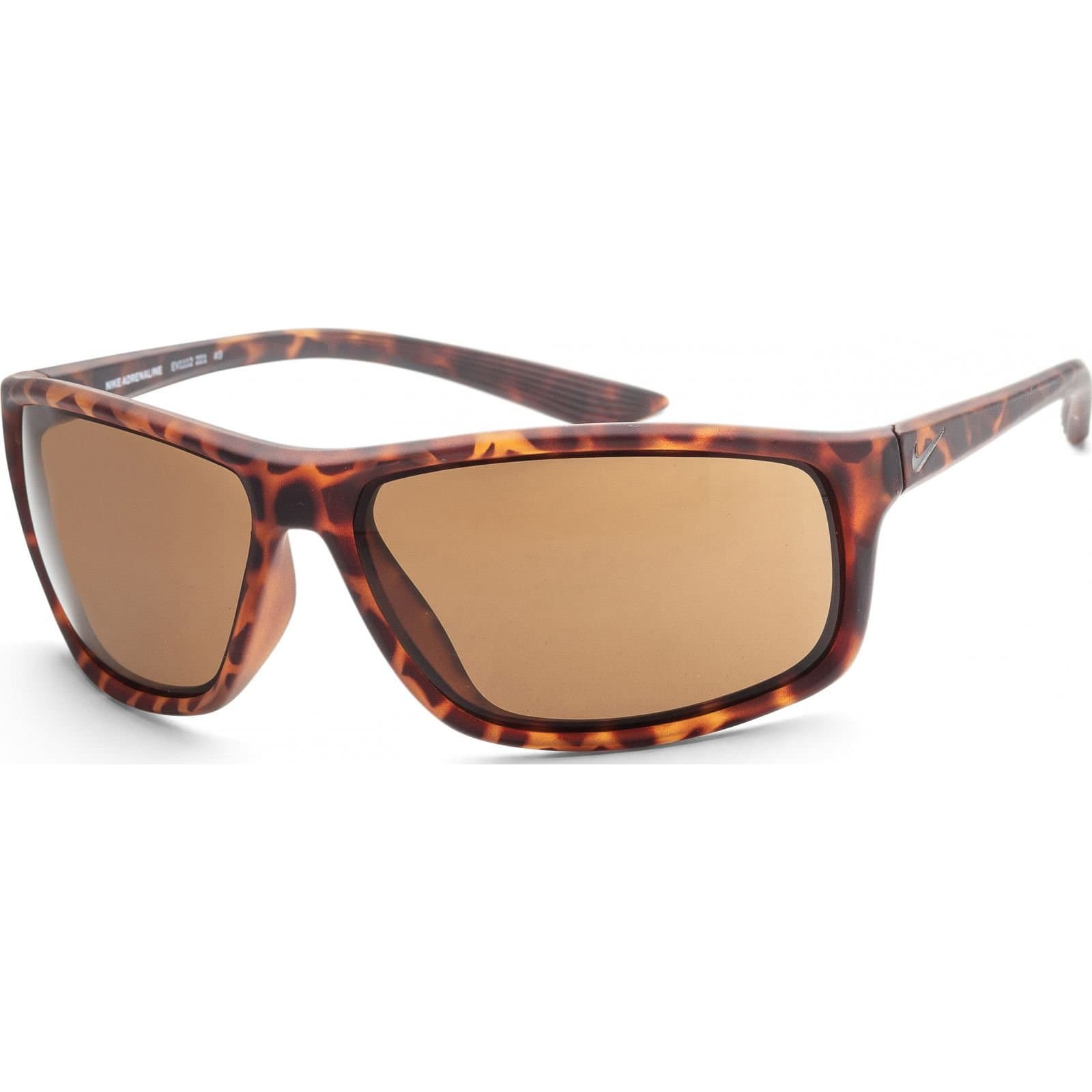 Nike Nike Men's EV1112-221 Adrenaline Square/Rectangle Sunglasses in Brown