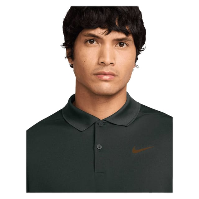 Nike Nike Men's Victory Solid Polo Shirt in Dark Green - 3