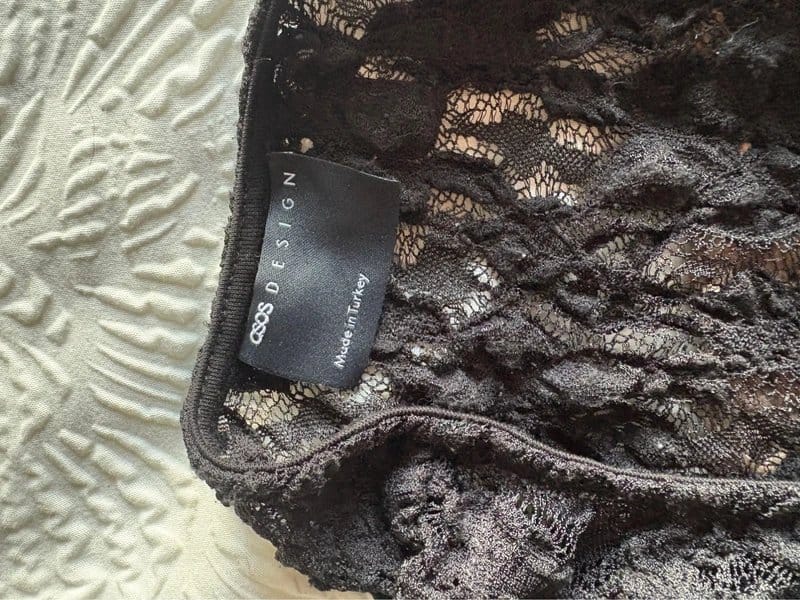 ASOS Lace Black Cardigan