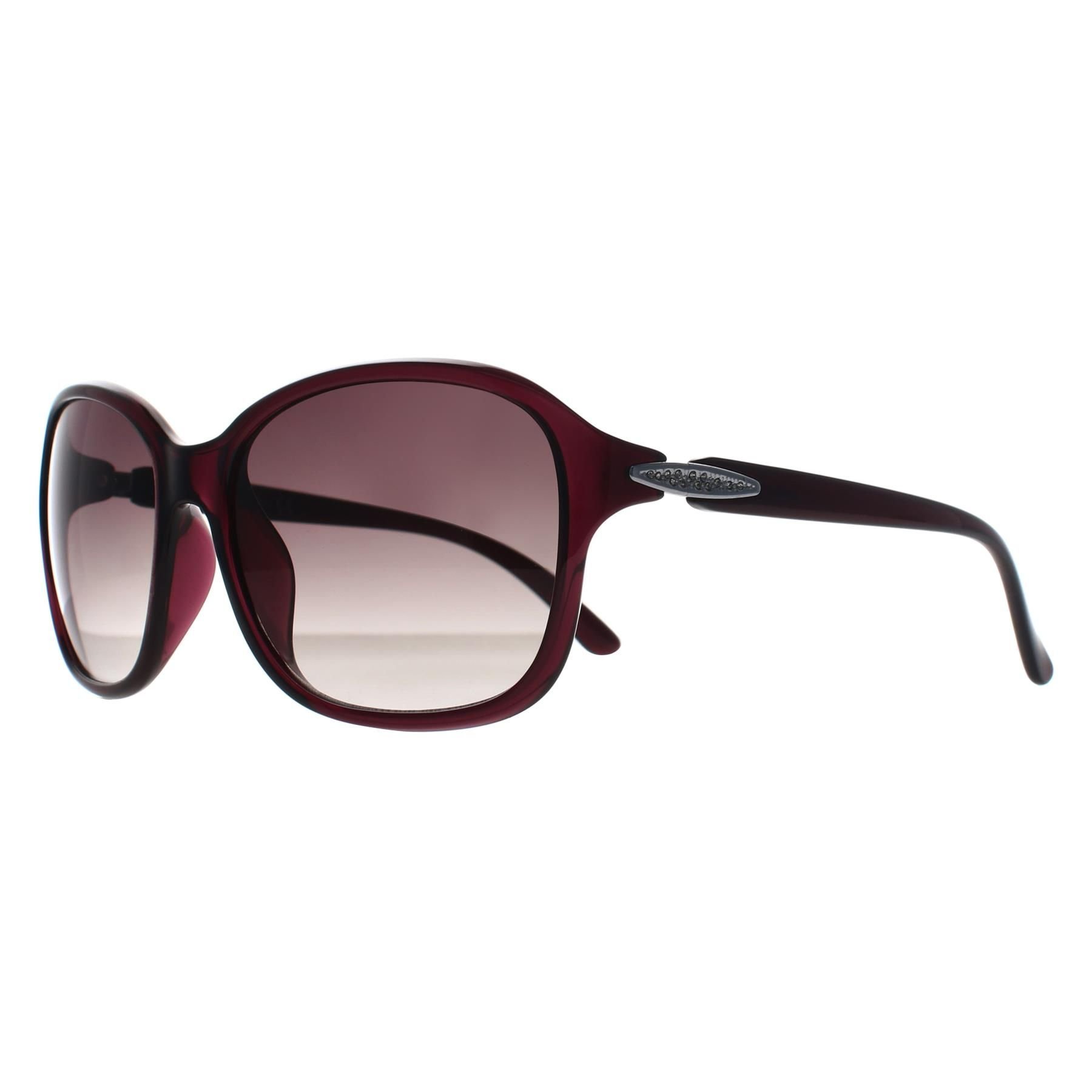 Seksy Seksy Women's Butterfly Purple Smoke Grey Gradient N2811 - 2