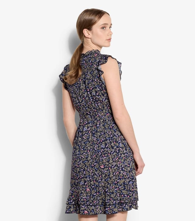 Apricot Women's Purple Floral Ditsy Print Dress Apricot New Look - 3