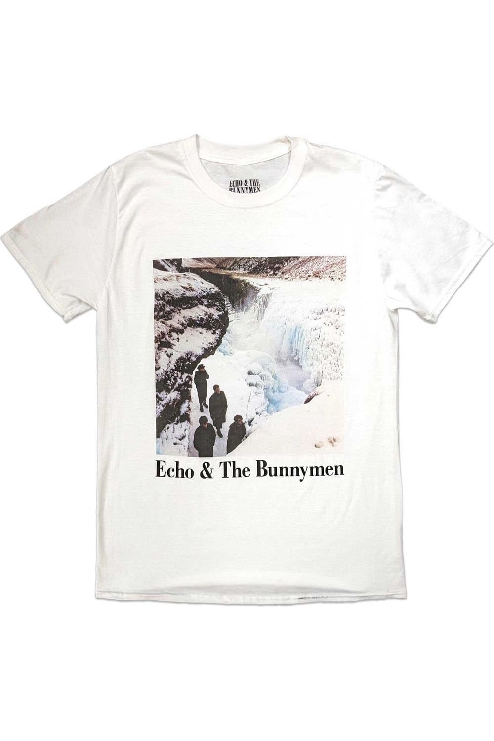 Echo & The Bunnymen Echo & The Bunnymen Men's Porcupine Cotton T-Shirt in White