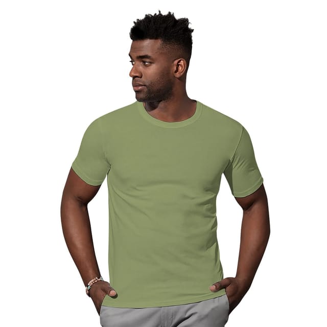Stedman Stars Stedman Stars Men's Morgan Crew Neck Tee in Green - 2