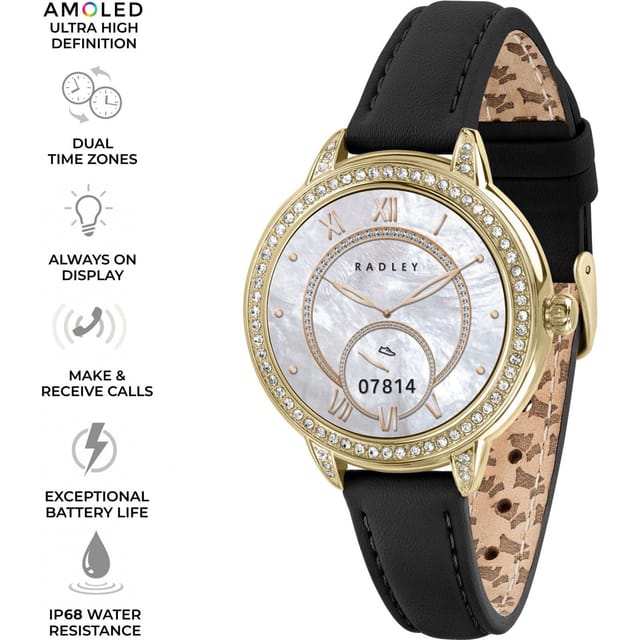Radley Radley Women's RYS33-2176-SET Series 37mm Watch in Black - 2