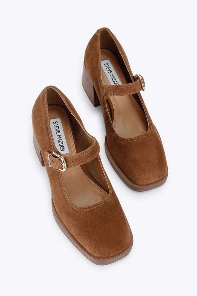 Steve Madden STEVE MADDEN Women's 'Lisbon S 839' Suede Heels in Brown - 2