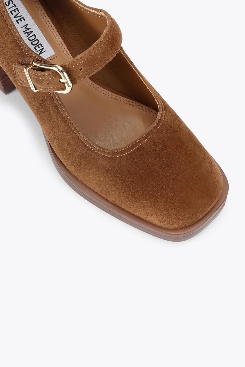 Steve Madden STEVE MADDEN Women's 'Lisbon S 839' Suede Heels in Brown - 4