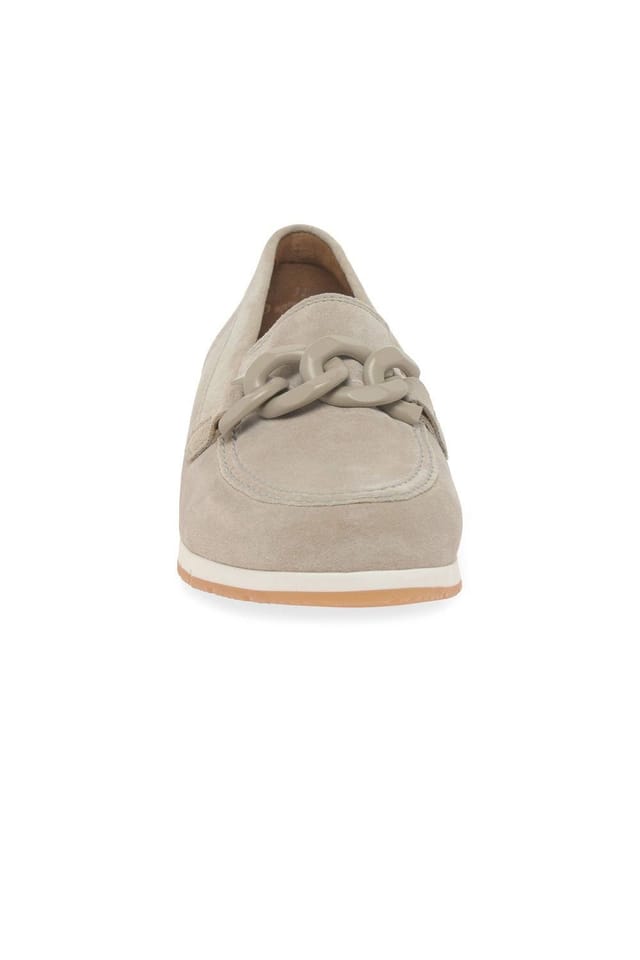 Gabor Gabor Women's 'Bea' Wedge Loafers in Beige - 3