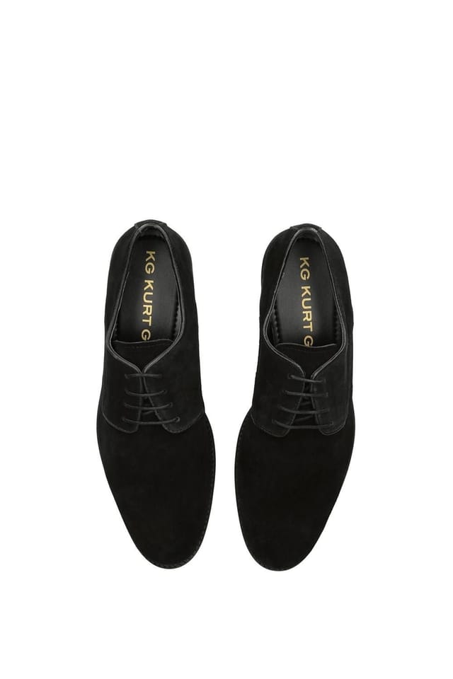 KG Kurt Geiger KG Kurt Geiger Men's 'Reuben' Suede Shoes in Black - 2
