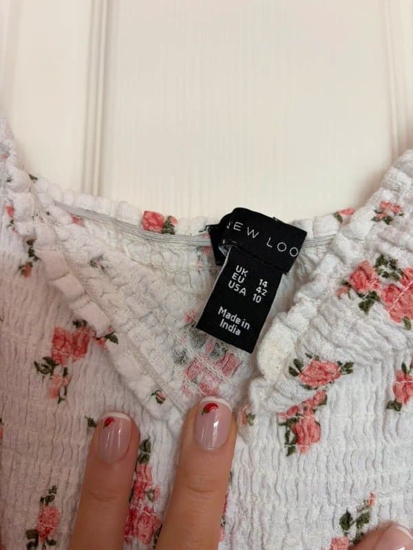 New Look Floral Milkmaid Dress