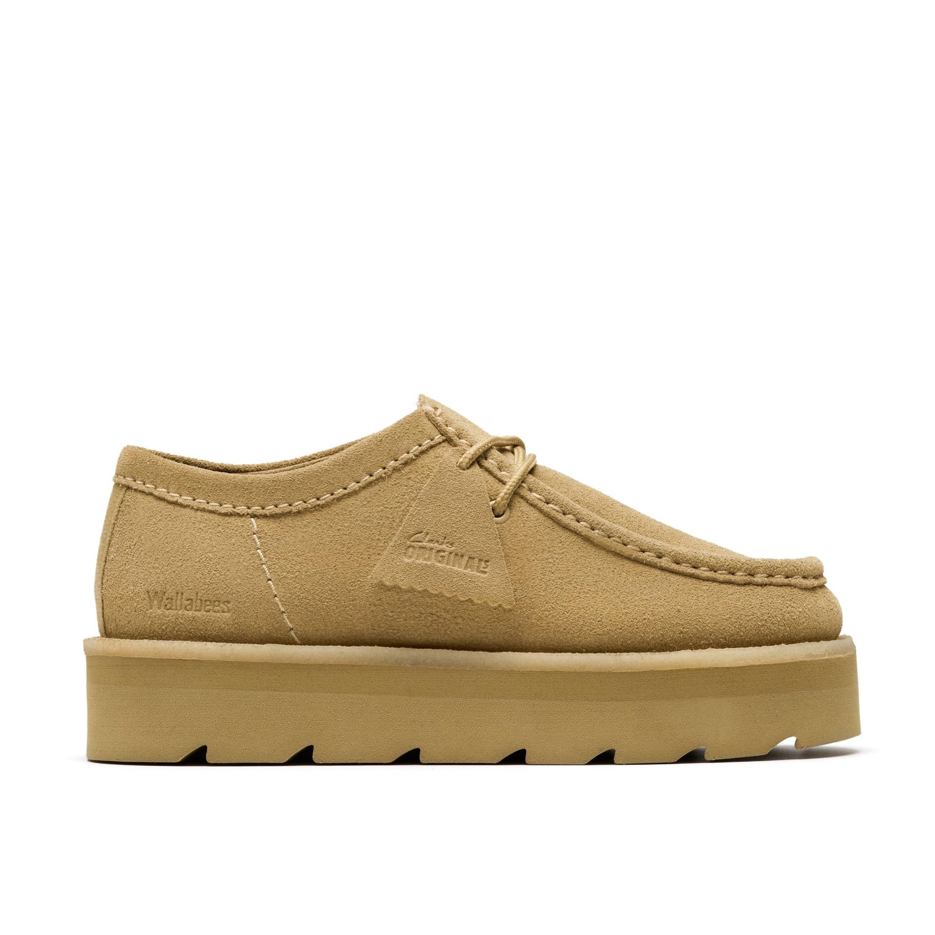 Clarks Clarks Men's Meare Walla Maple Suede Wallabee in Brown