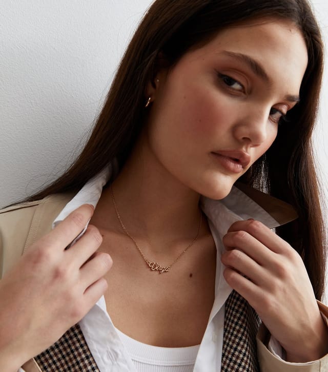 New Look Gold Virgo Star Sign Necklace New Look - 3