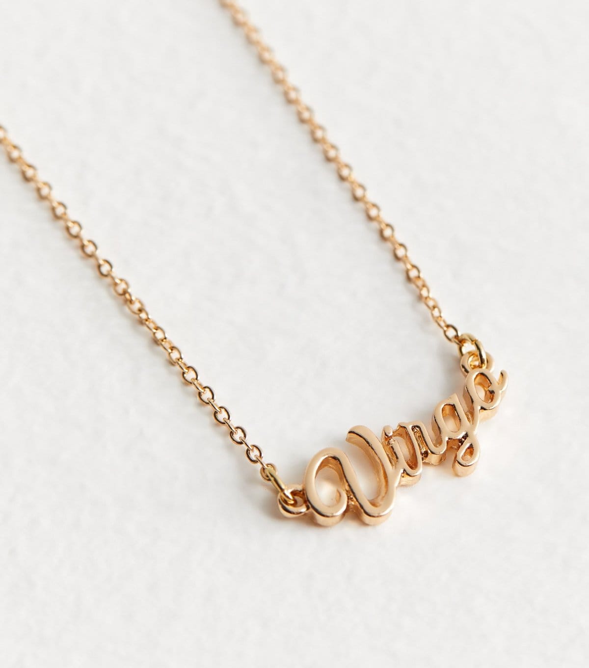 New Look Gold Virgo Star Sign Necklace New Look - 4