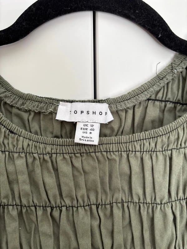 Topshop Topshop ruched dress