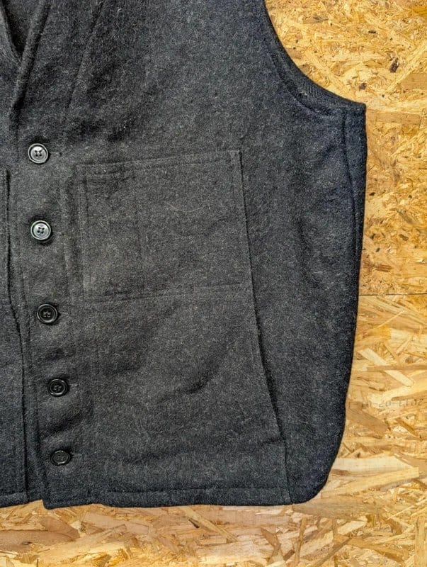 Filson Grey Wool Vest for Men