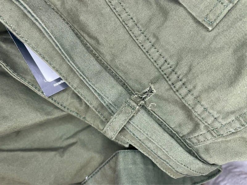 New Look New look green cargo pants size 14