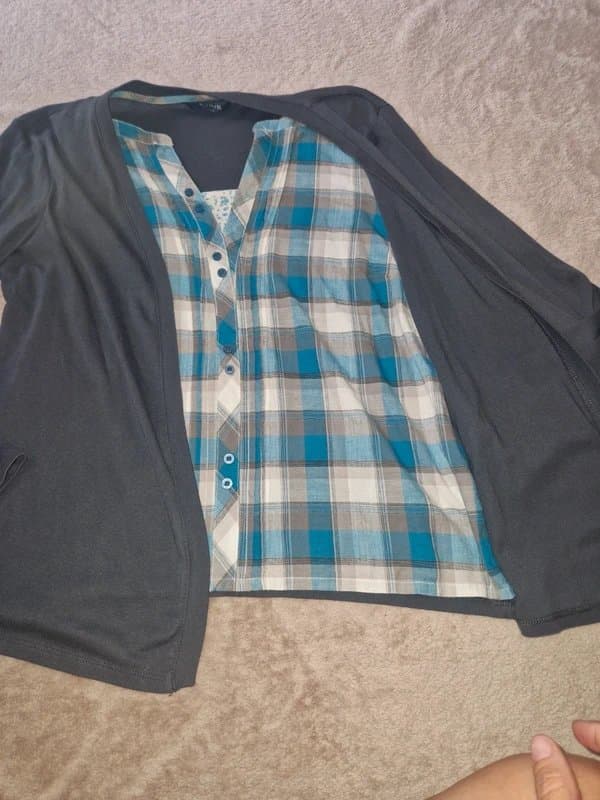 Maine New England Size 16 maine new England 2 in 1 layered top
