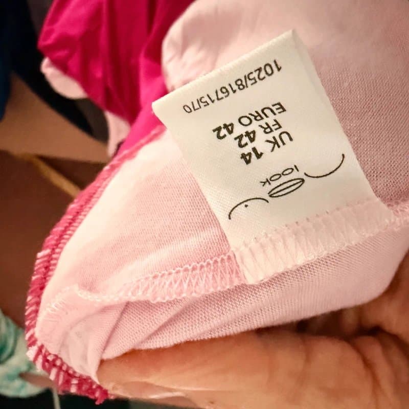 New Look New Look Open back Pink Layered Cami Top UK 14 Y2K Double Strap Summer