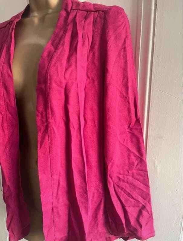 Michael Sinclair Vintage pink blouse jacket
