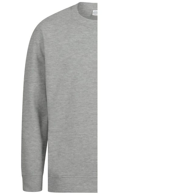 SF Men SF Men Men's Plain Jumper in Grey - 2