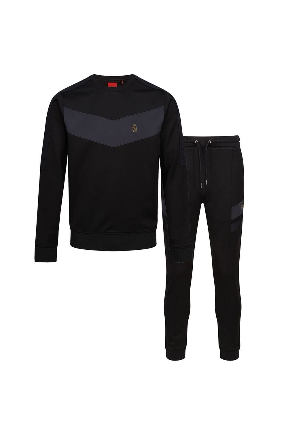 Luke 1977 Luke 1977 Men's Casa Vieja Junior Tracksuit in Jet Black