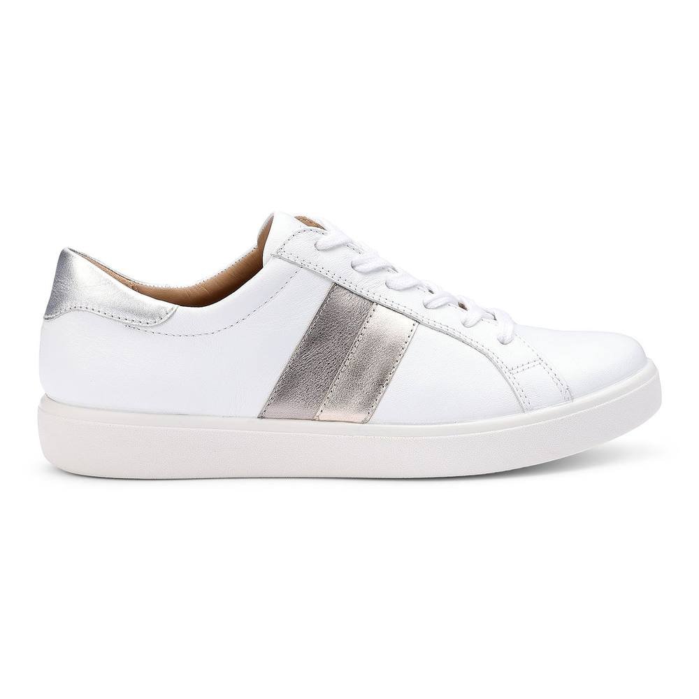 Hotter Hotter Women's Wide Fit 'Switched' Trainers in White - 4