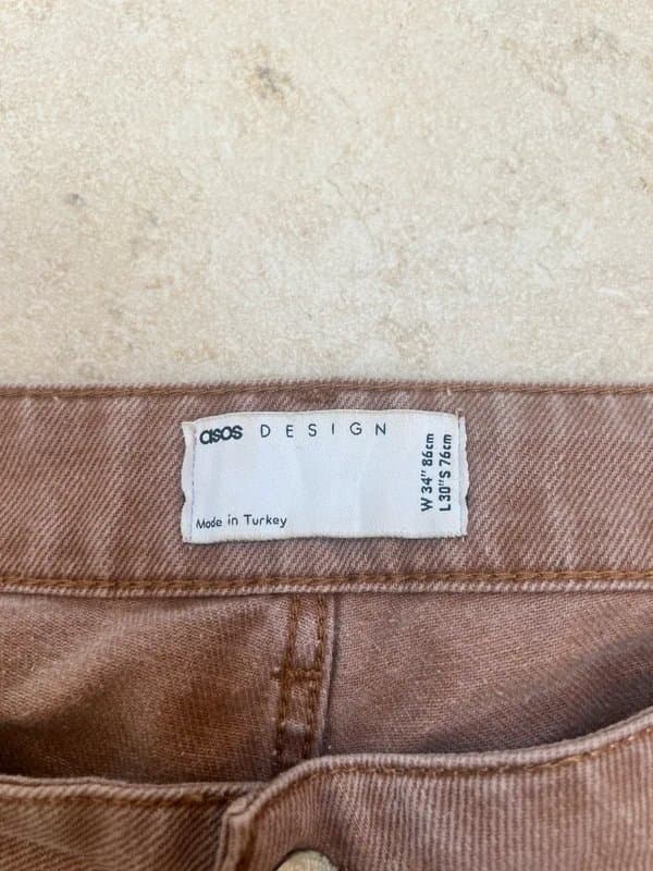 ASOS Design ASOS Design light brown jeans