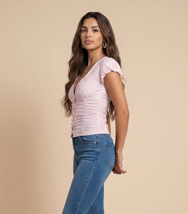 Urban Bliss Women's Mid Blue Skinny Jeans Urban Bliss New Look - 3