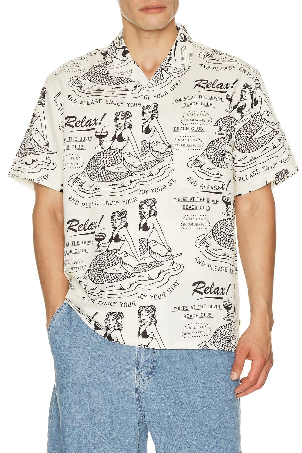 revolve Relax Button Up Shirt