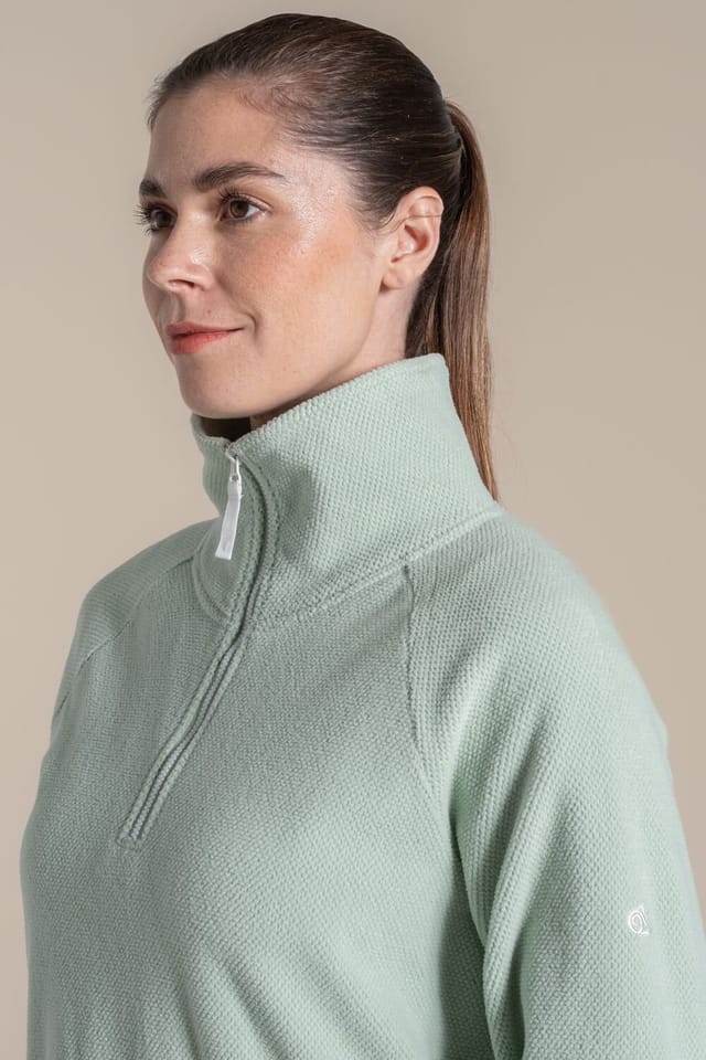 Craghoppers Craghoppers Women's Raja Half Zip Fleece in Green - 3