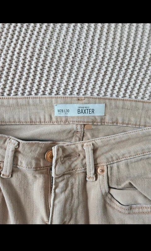 Topshop Topshop Baxter jeans trousers W28 L30