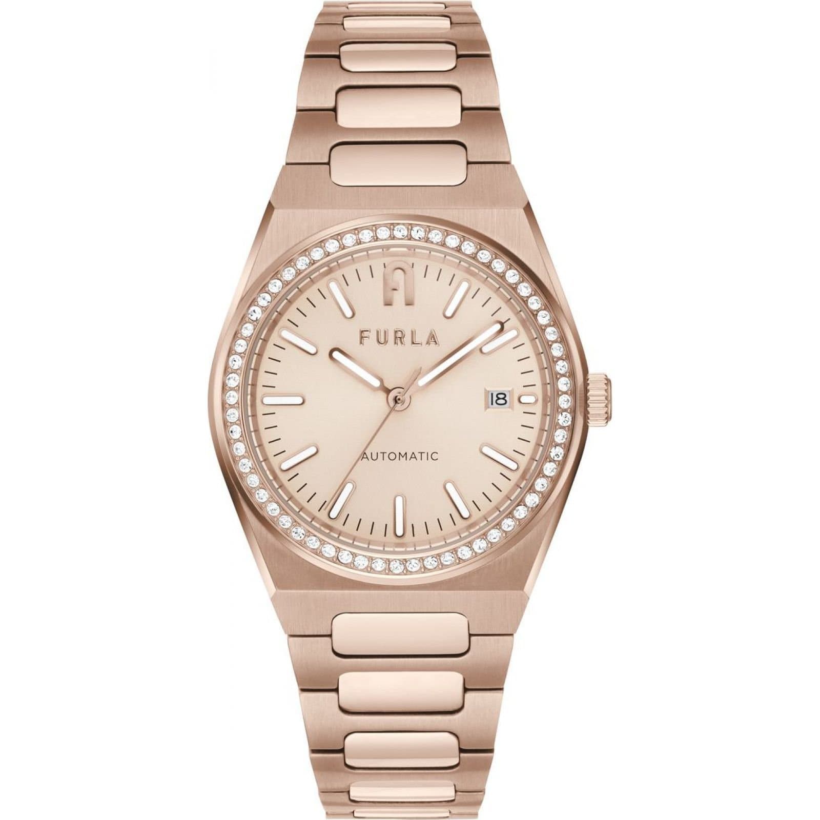 Furla Furla Women's WW00012002L3 38mm Automatic Watch in Rose Gold