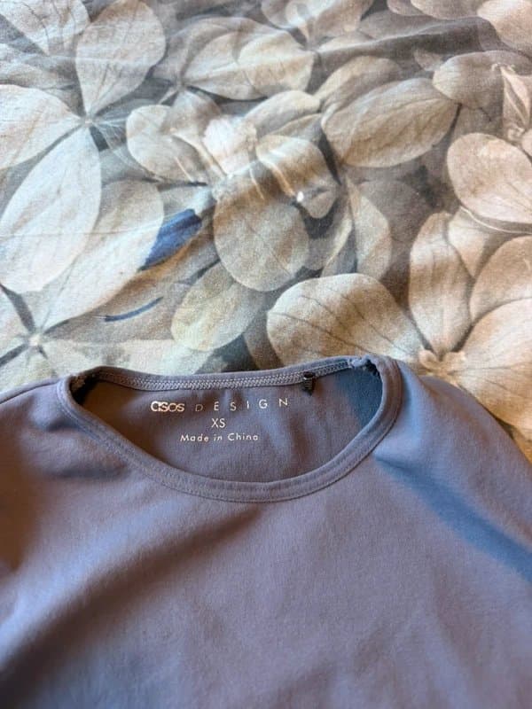 ASOS Dusty blue body suit