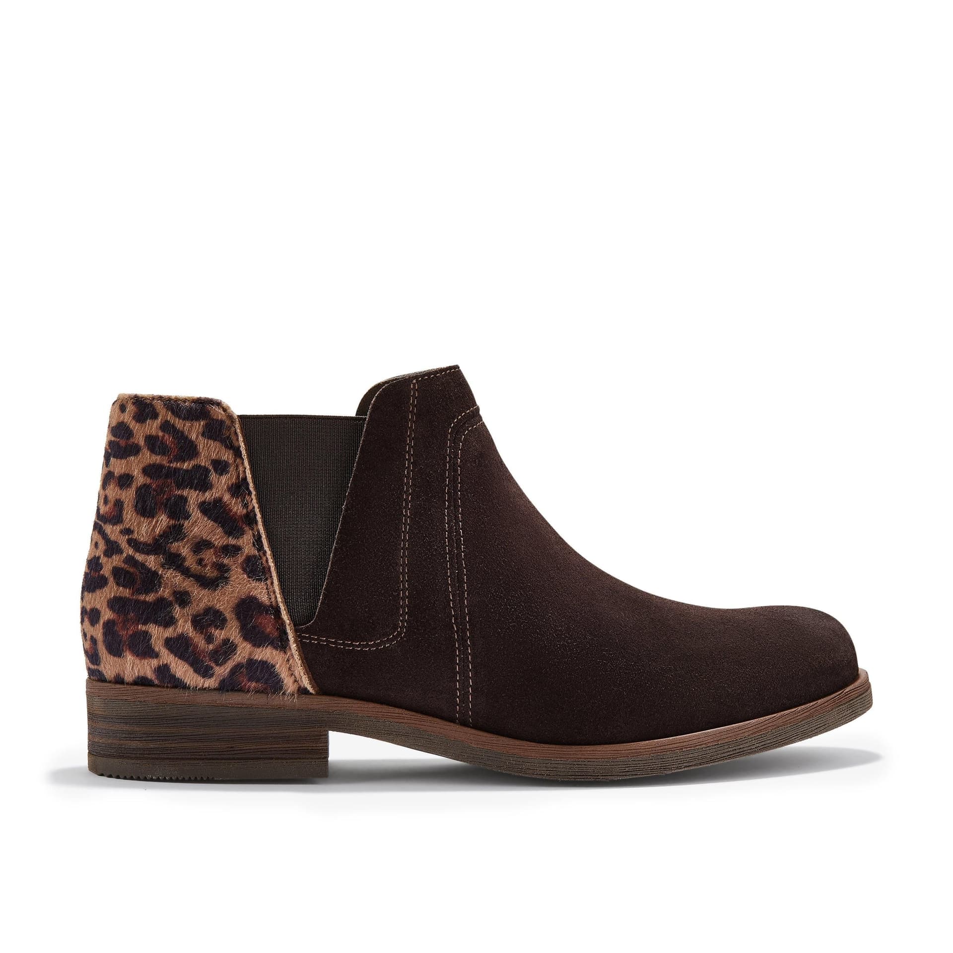 Clarks Clarks Women's Demi 2 Beat Dark Brown Suede Ankle Boots