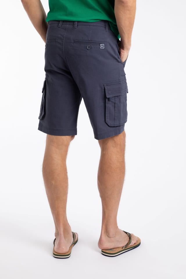Weird Fish Weird Fish Men's Rigney Cargo Shorts in Navy - 3