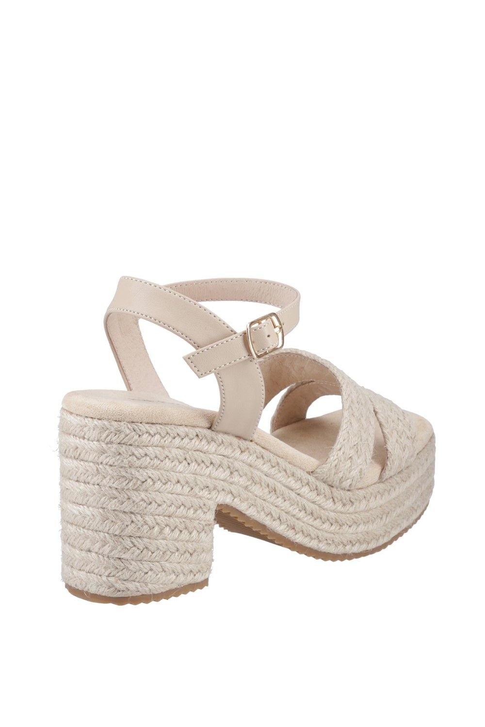 Hush Puppies Hush Puppies Women's Jamelia Espadrille Heel Sandal in Nude - 2