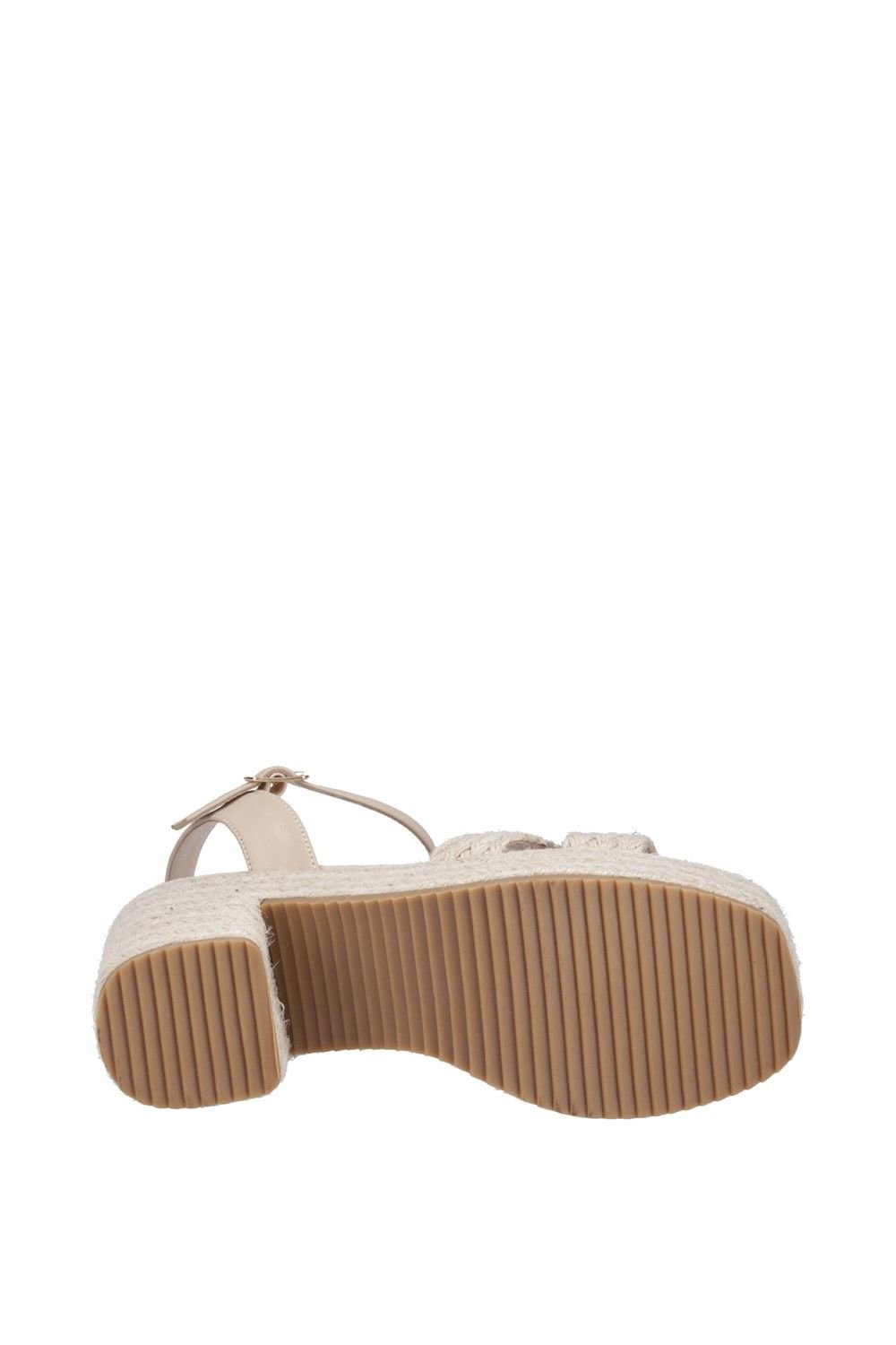 Hush Puppies Hush Puppies Women's Jamelia Espadrille Heel Sandal in Nude - 3