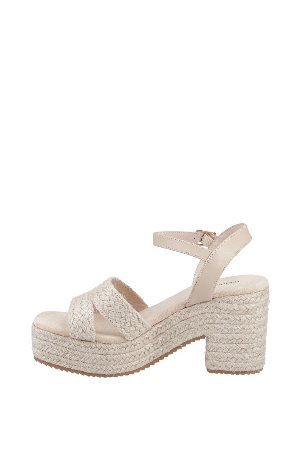Hush Puppies Hush Puppies Women's Jamelia Espadrille Heel Sandal in Nude - 4