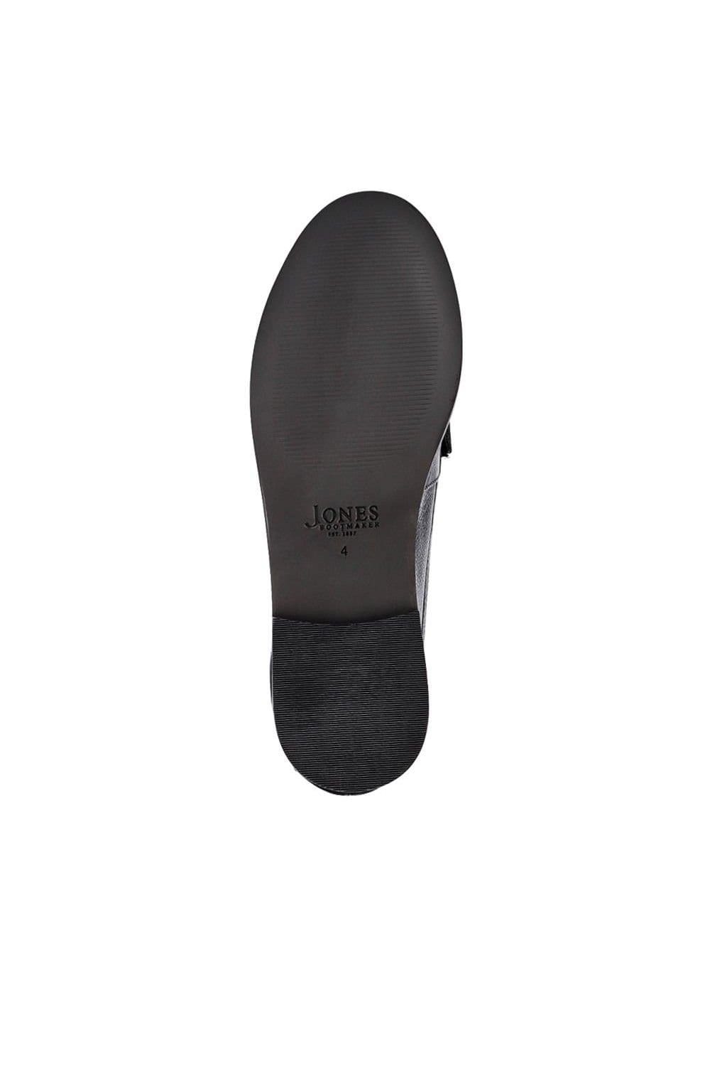 Jones Bootmaker Jones Bootmaker Women's Tadley Leather Loafers in Black - 4