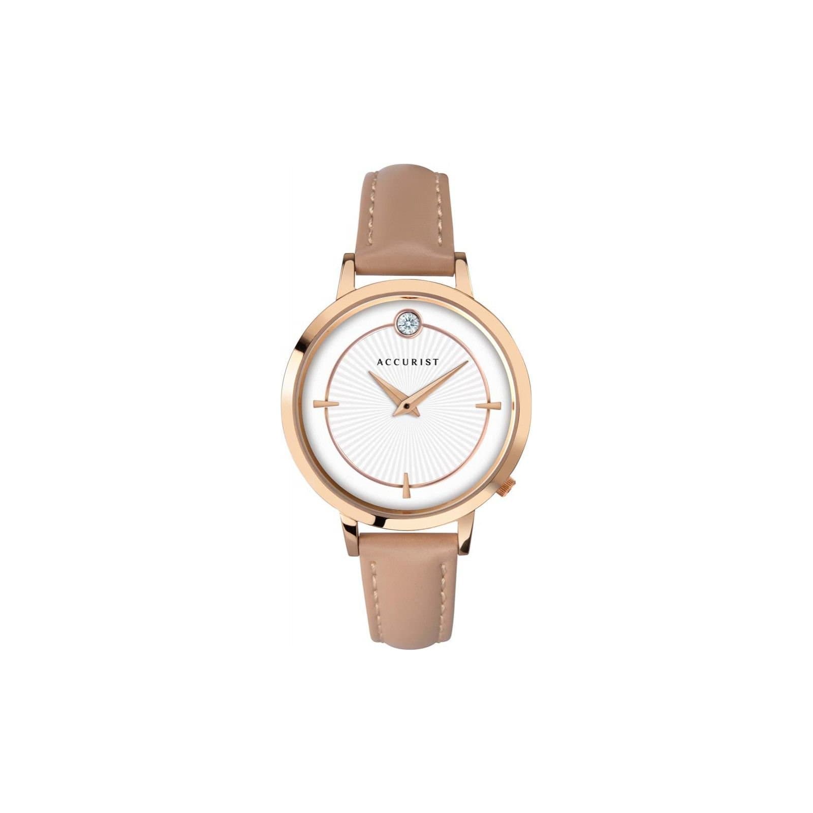 Accurist Accurist Women's 8358-A Classic 37mm Quartz Watch in Brown