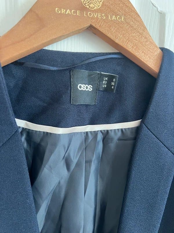 ASOS ASOS navy blazer