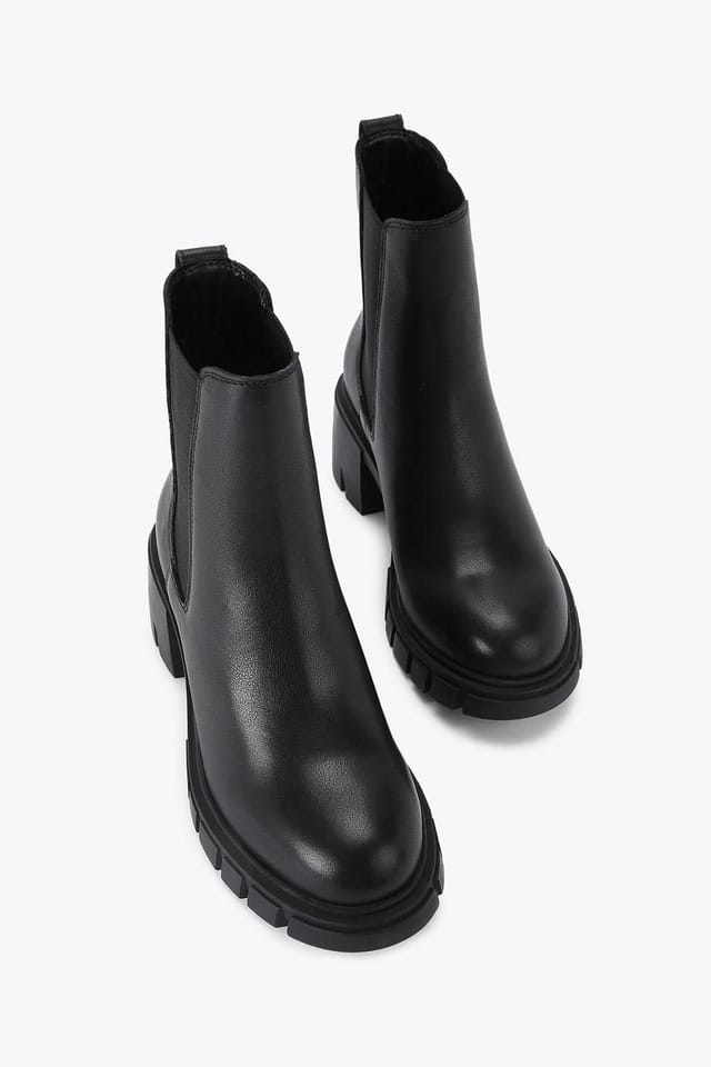 Carvela Carvela Women's 'Ignite Chelsea' Leather Boots in Black - 2